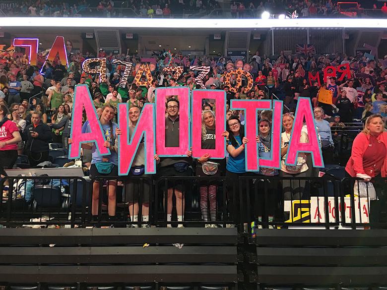 Altoona students at THON